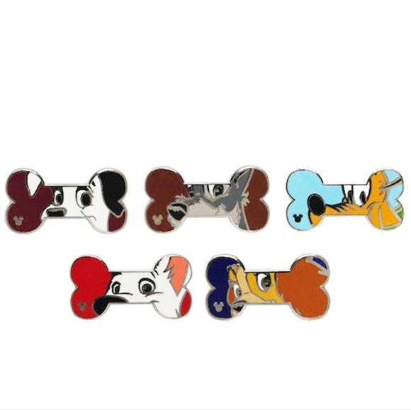 🧡3/$15🧡 2017 Hidden Mickey - Disney Dog Bones - Lady - Picture 3 of 3